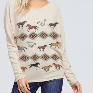 Rodeo Aztec Lace Back